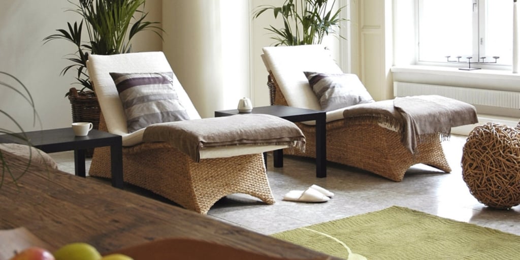 two spa beds next to eachother
