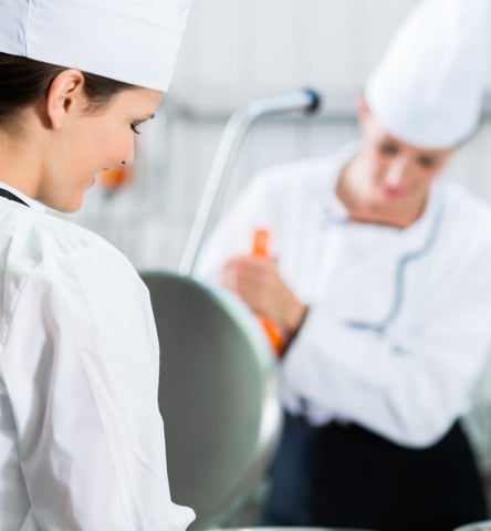 Chefs During Service at Isla Bella's Canteen Kitchen in the Florida Keys