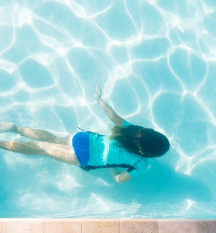 Girl in Pool