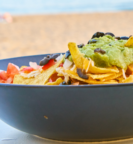 bowl of nachos